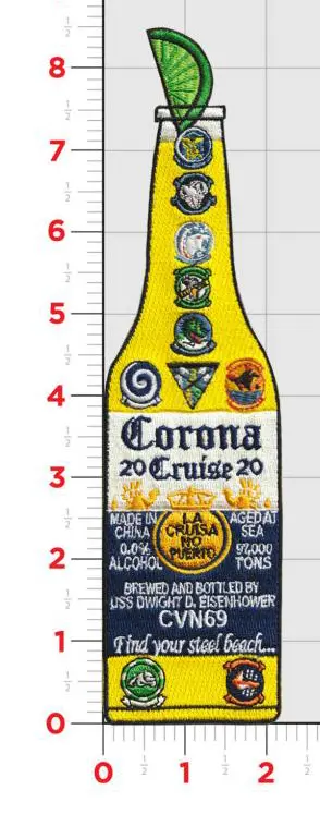 Uss Eisenhower Cvn-69 2020 Cruise Patch 1