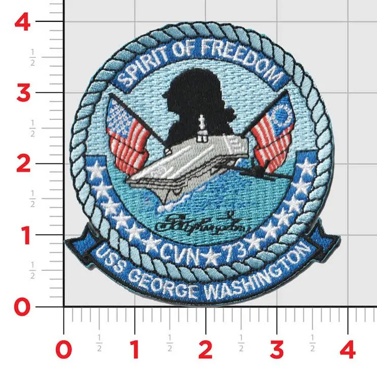 Uss George Washington Cvn-73 Patch 1