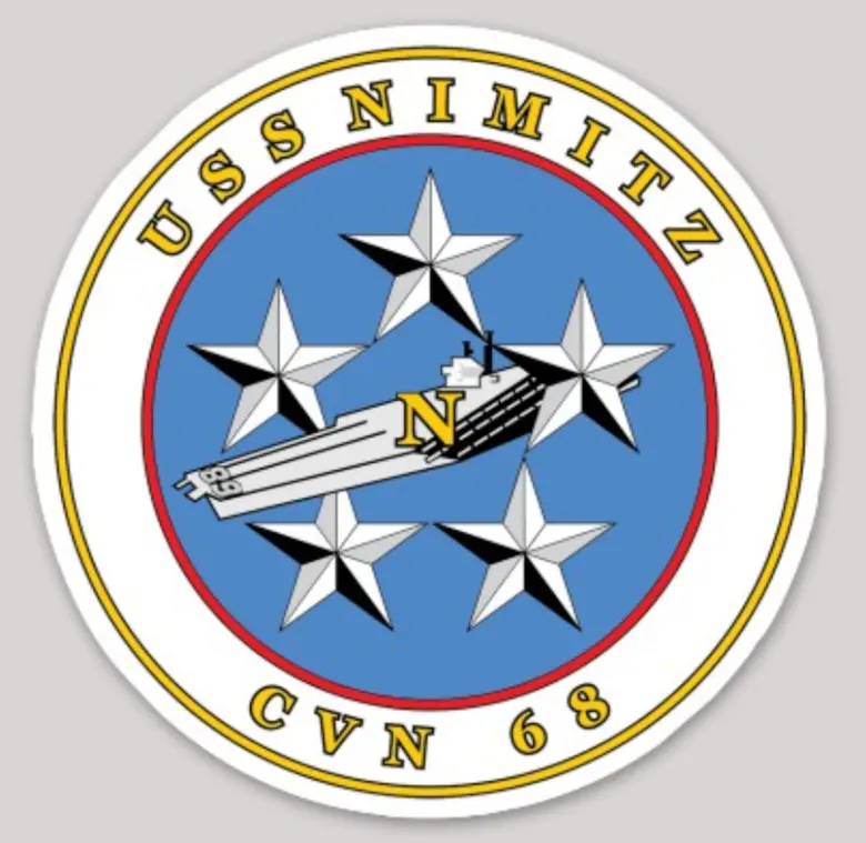 Uss Nimitz Cvn-68 Sticker 1