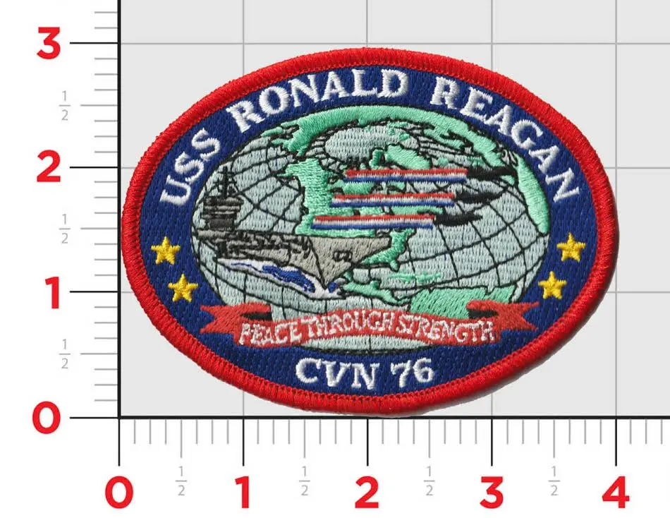 Uss Ronald Reagan Cvn-76 Patch 1