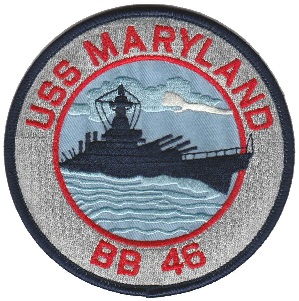 Uss Maryland Bb-46 Patch 1
