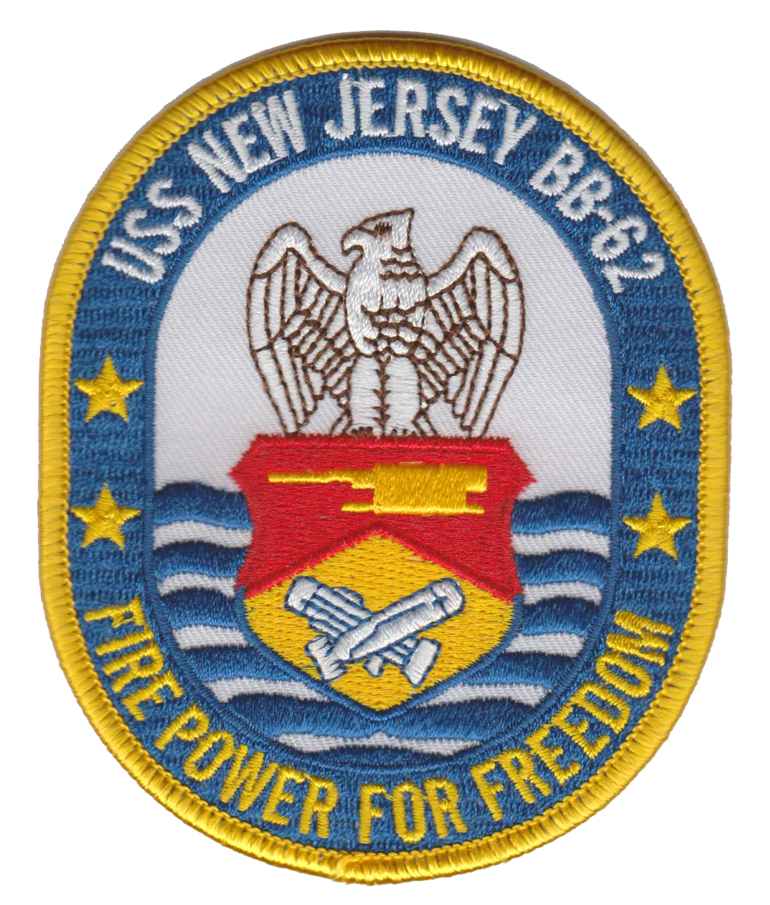 Uss New Jersey- Bb-62 Patch 1