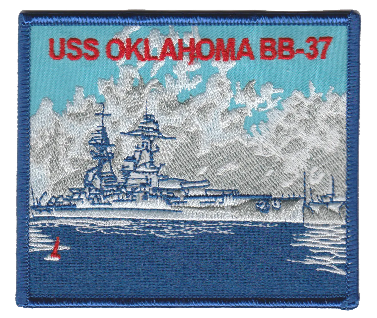 Uss Oklahoma Bb-37 Patch 1