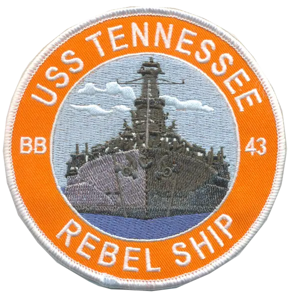 Uss Tennessee Bb-48 Patch 2
