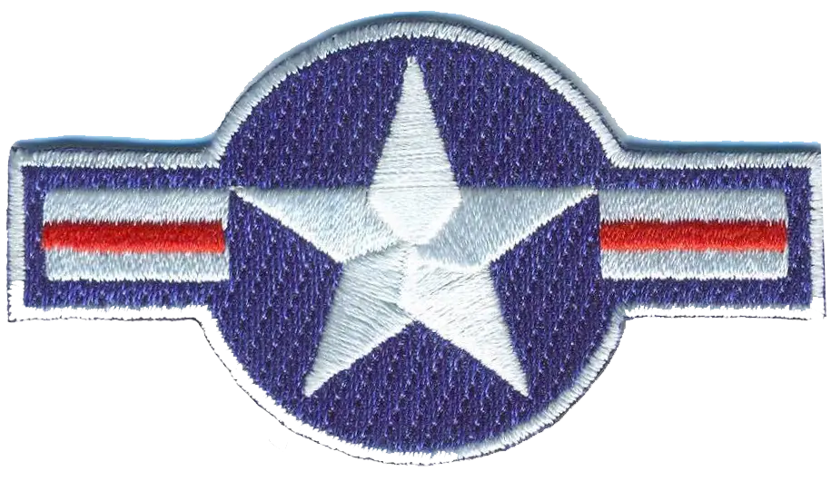 Us Aircraft Stars & Bars Embroidered Patch 1
