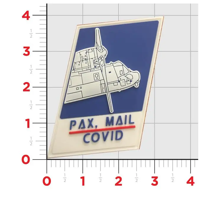 V-22 Postal Pvc Patch 1