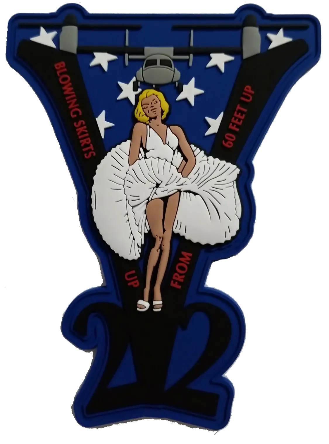 V-22 Marilyn Monroe Pvc Patch 1