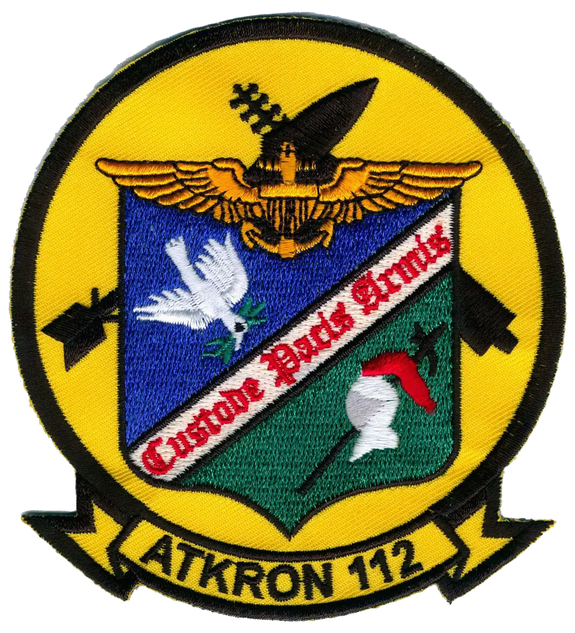 Officially Licensed Navy Official Va-112 Broncos Patch 1