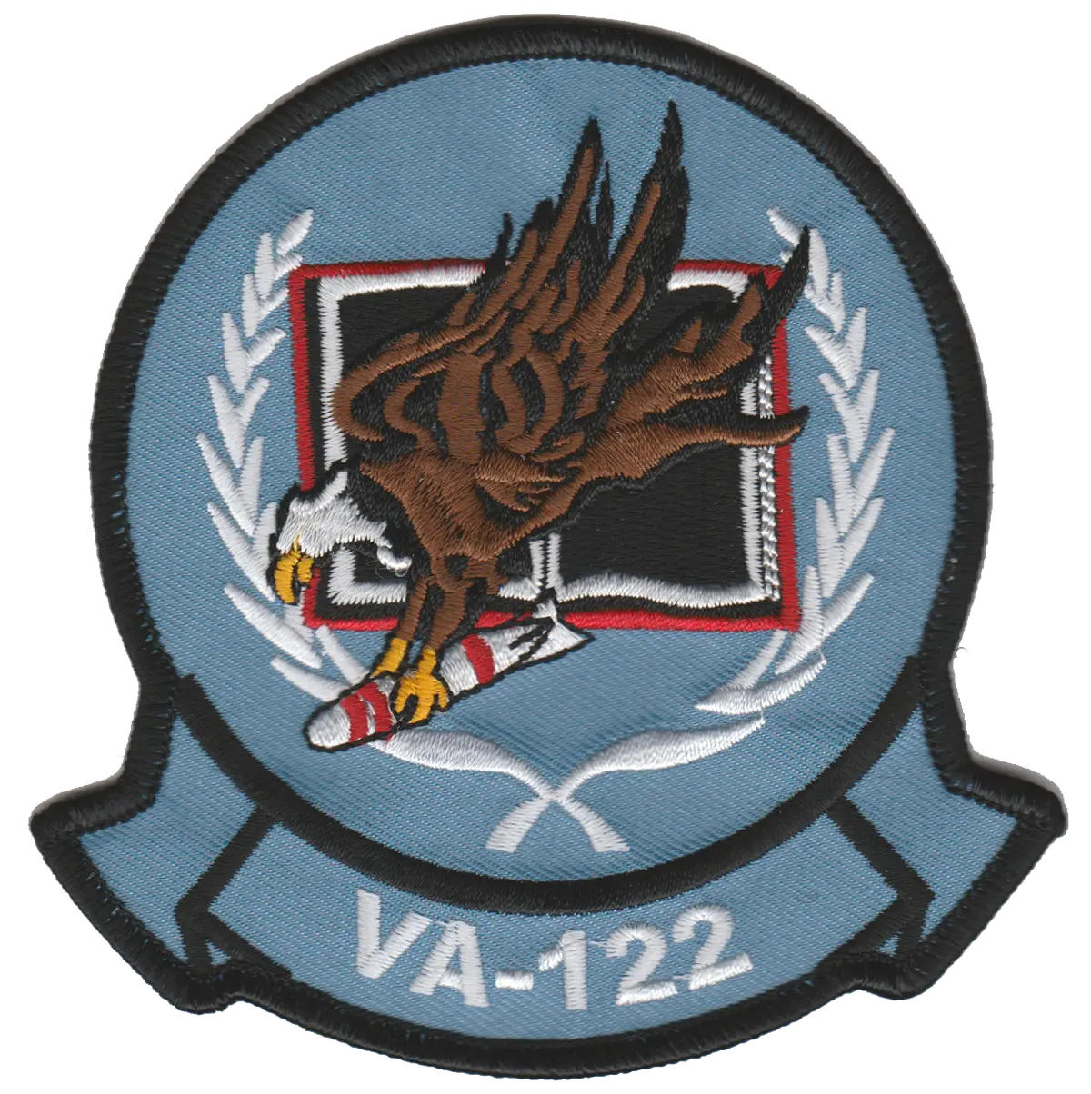 Officially Licensed Us Navy Va-122 Flying Eagles Squadron Patch 1