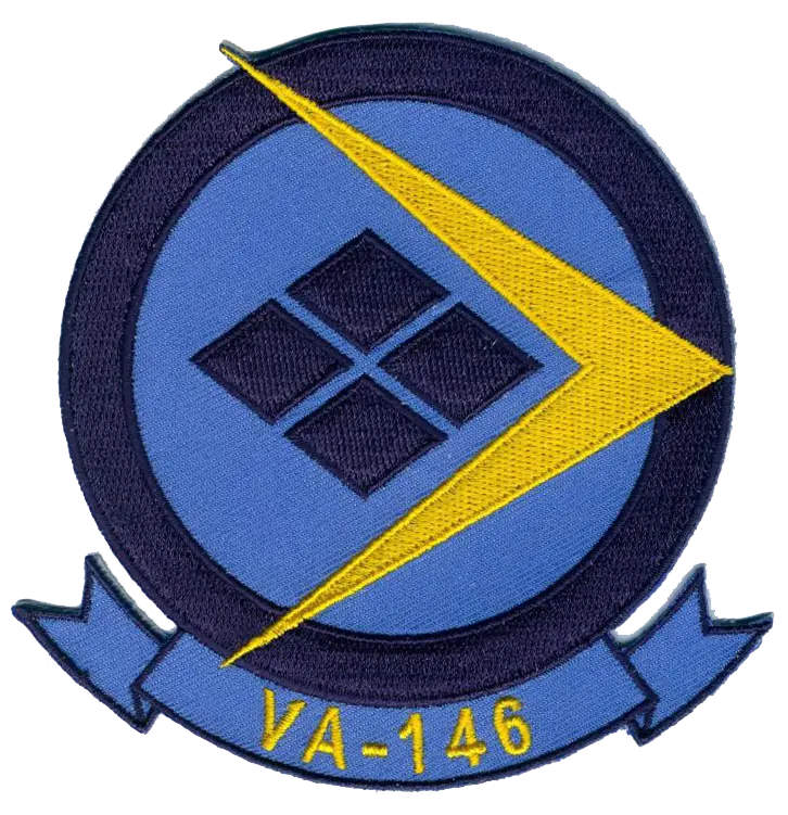 Officially Licensed Us Navy Va-146 Blue Diamonds Squadron Patch 1