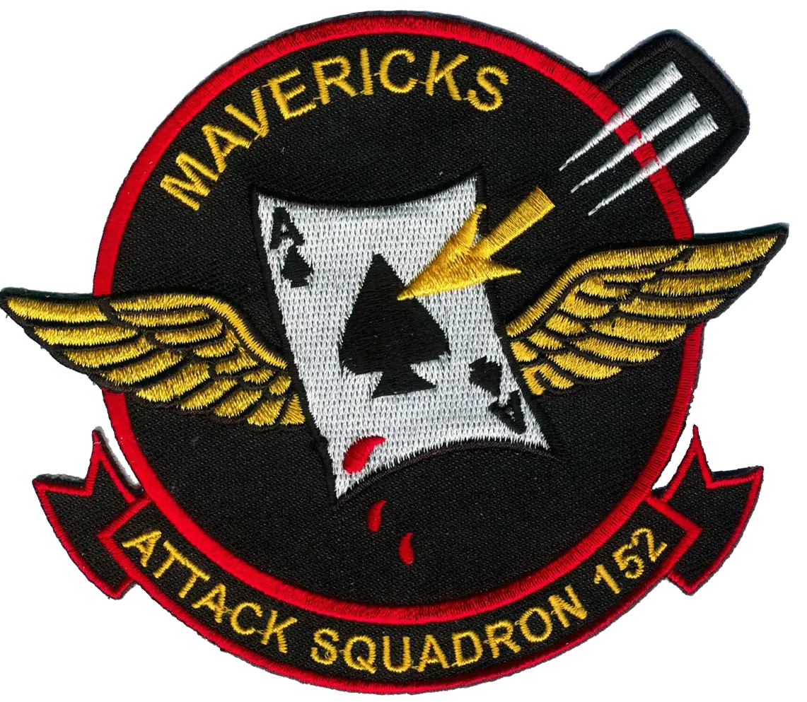 Officially Licensed Us Navy Va-152 Mavericks Patch 1