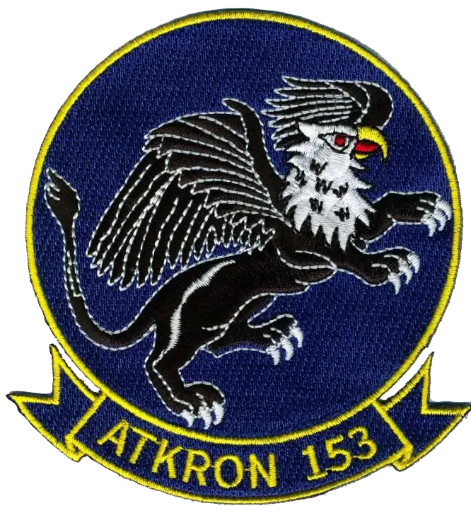 Officially Licensed Us Navy Va-153 Blue Tail Flies Patch 1