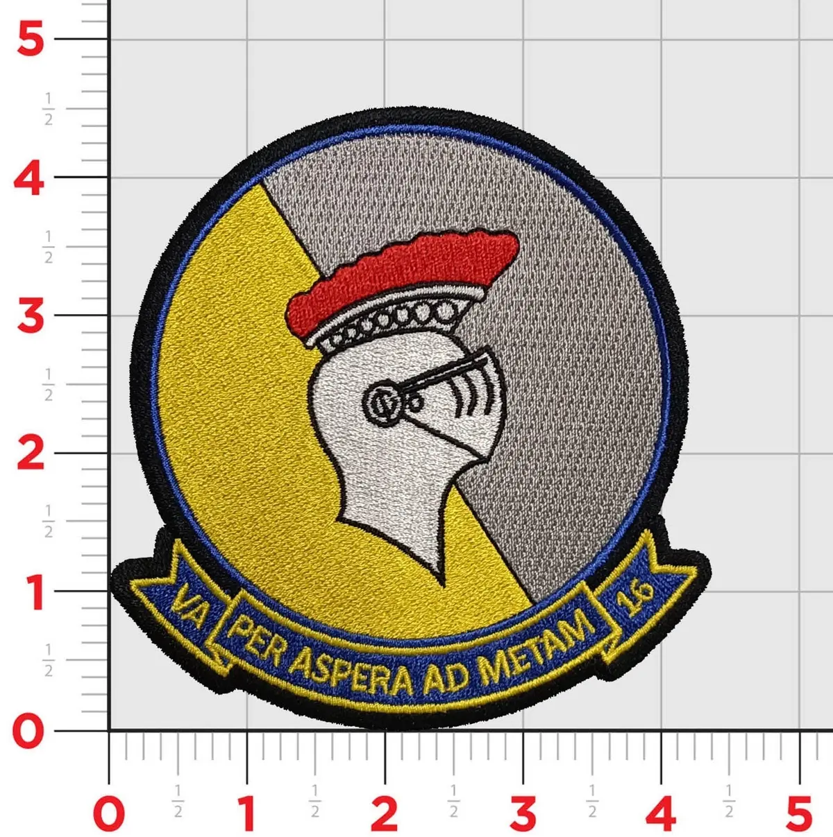 Officially Licensed Us Navy Va-16 Knights Squadron Patch 1
