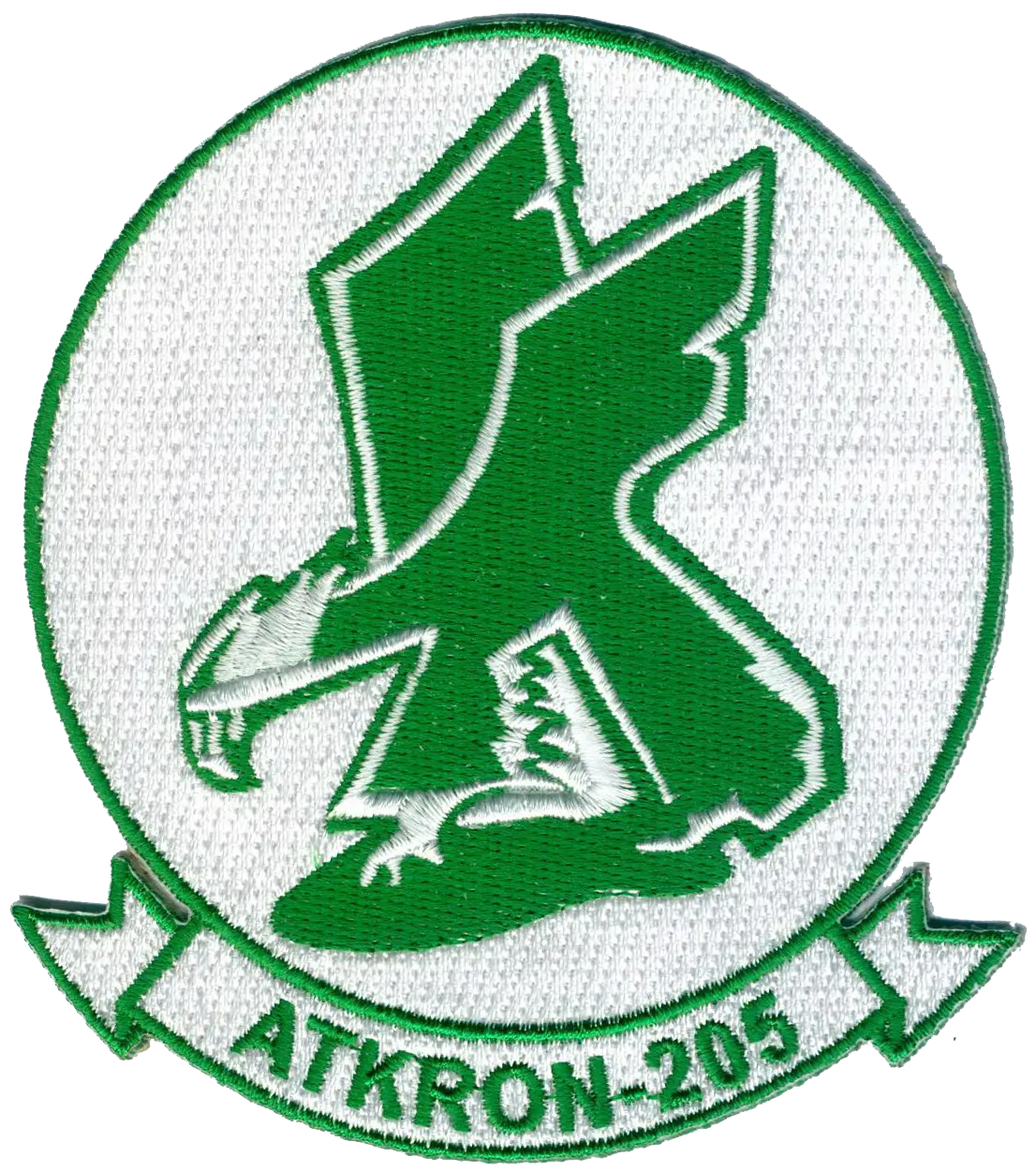 Officially Licensed Us Navy Va-205 Green Flacons Patch 1