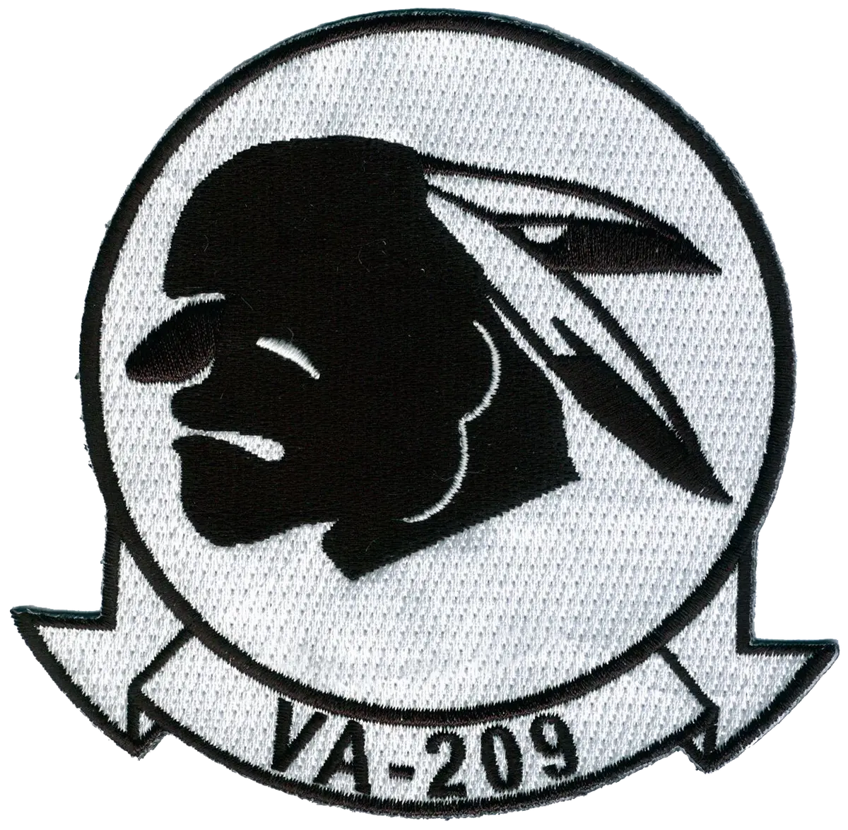Officially Licensed Navy Va-209 Air Barons Patch 1