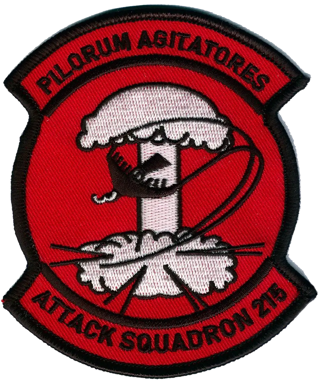 Officially Licensed Us Navy Va-215 Barn Owls Patch 1