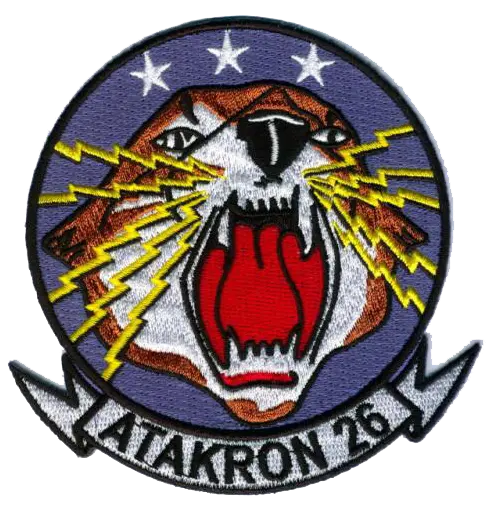 Officially Licensed Us Navy Va-26 Skylaunchers Patch 1