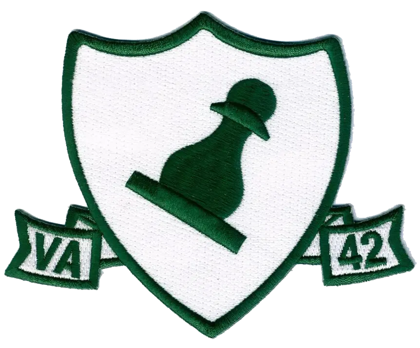 Officially Licensed Us Navy  Va-42 Green Pawns 1
