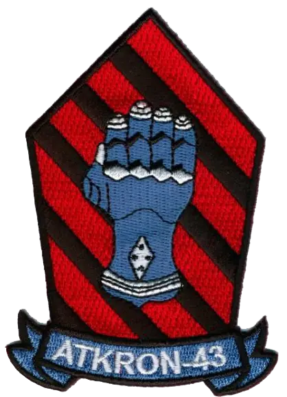 Officially Licensed Us Navy Va-43 Challengers Patch 1