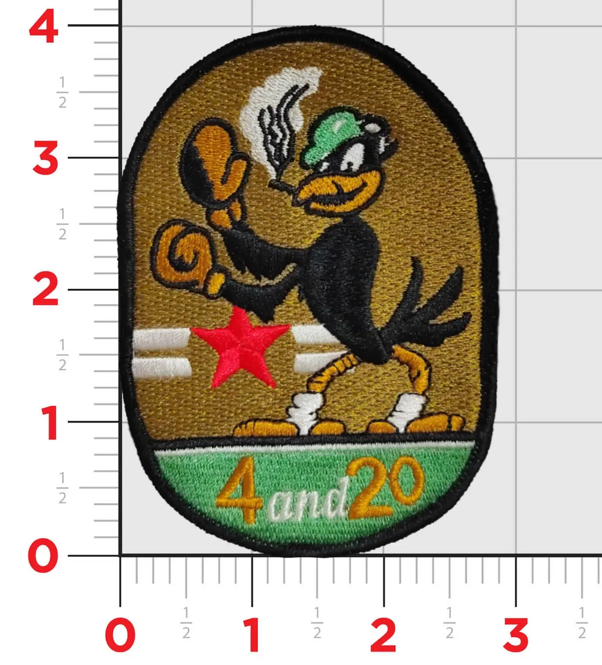 Officially Licensed Us Navy Va-45 Blackbirds Patch 1