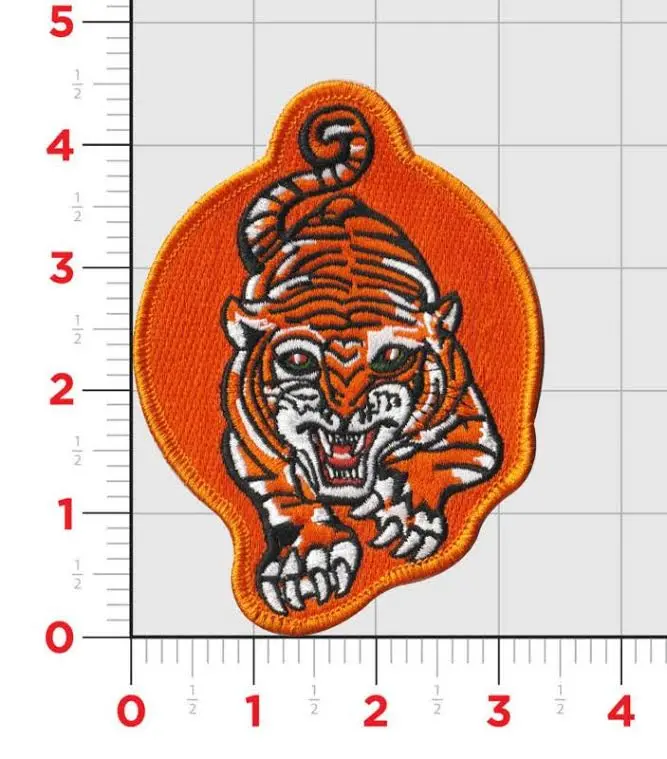 Officially Licensed Us Navy Va-65 Tigers Patch 1