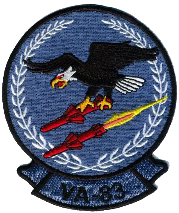 Officially Licensed Us Navy Va-83 Rampagers Patch 1