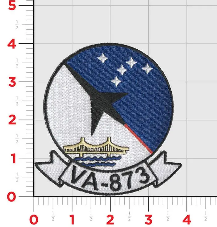 Officially Licensed Us Navy Va-873 Patch 1