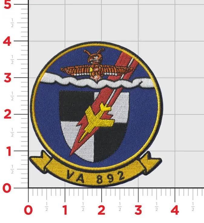 Officially Licensed Us Navy Va-892 Thunderbirds Patch 1