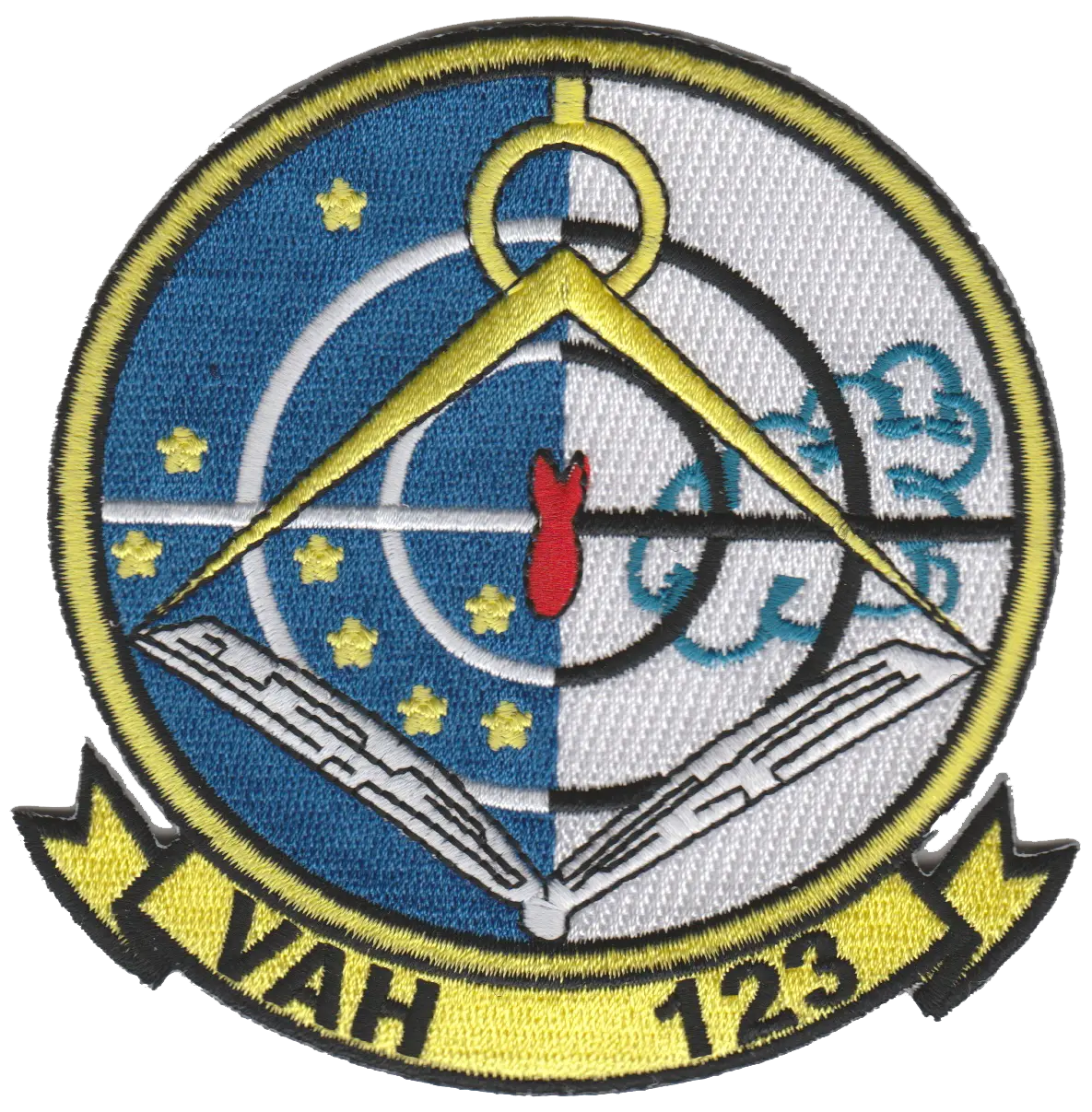 Officially Licensed Us Navy Vah-123 The Professionals Patch 1