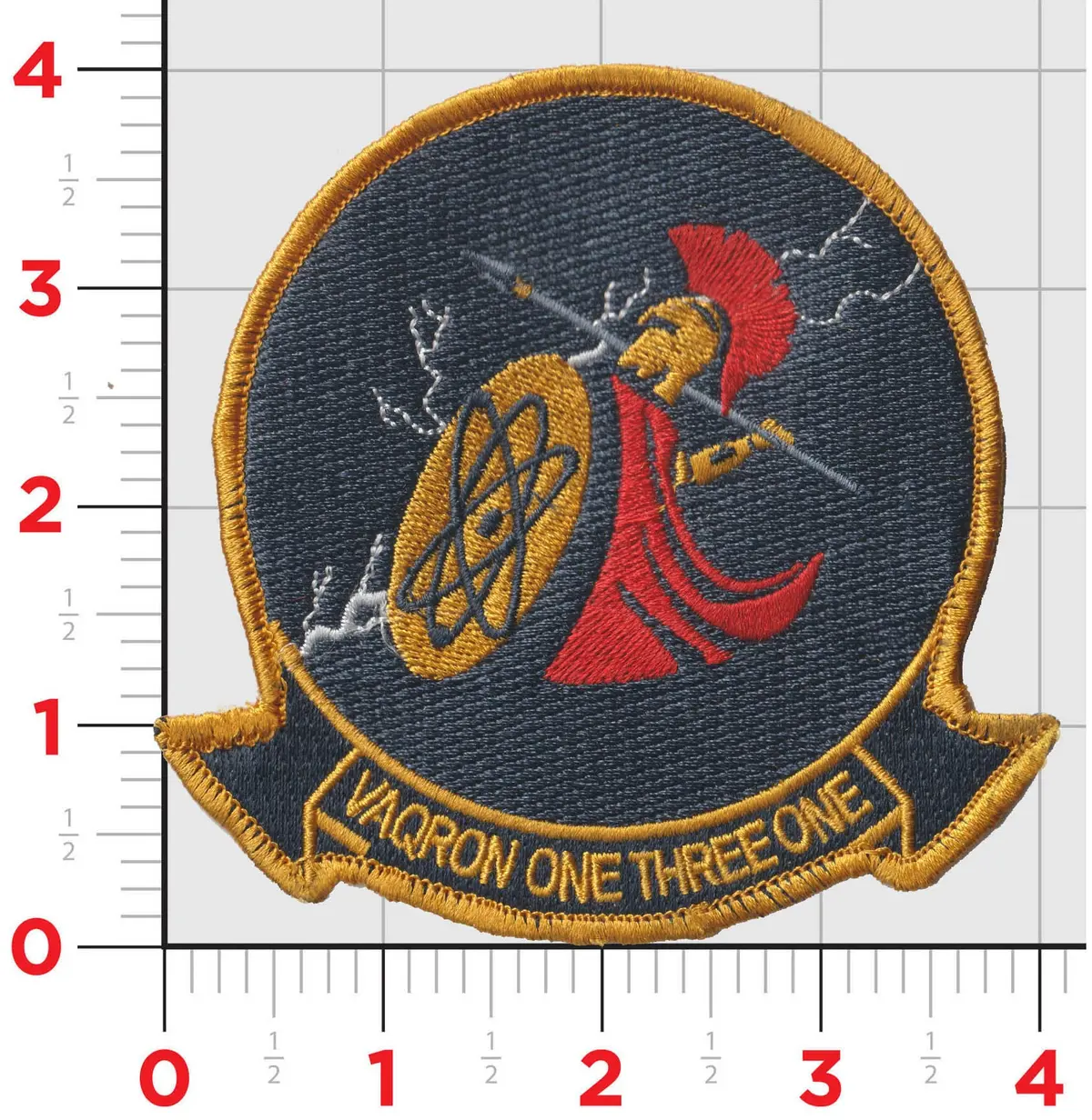 Officially Licensed Us Navy Vaq-131 Lancers Friday Patches 1