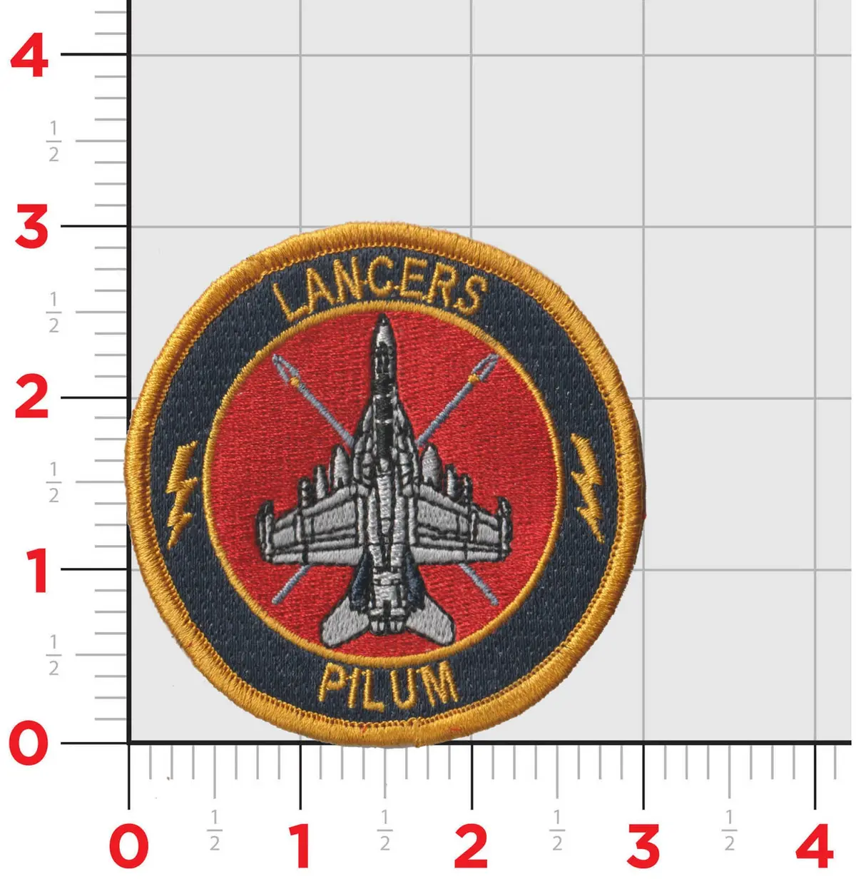Official Vaq-131 Lancers Friday Shoulder Patch 1