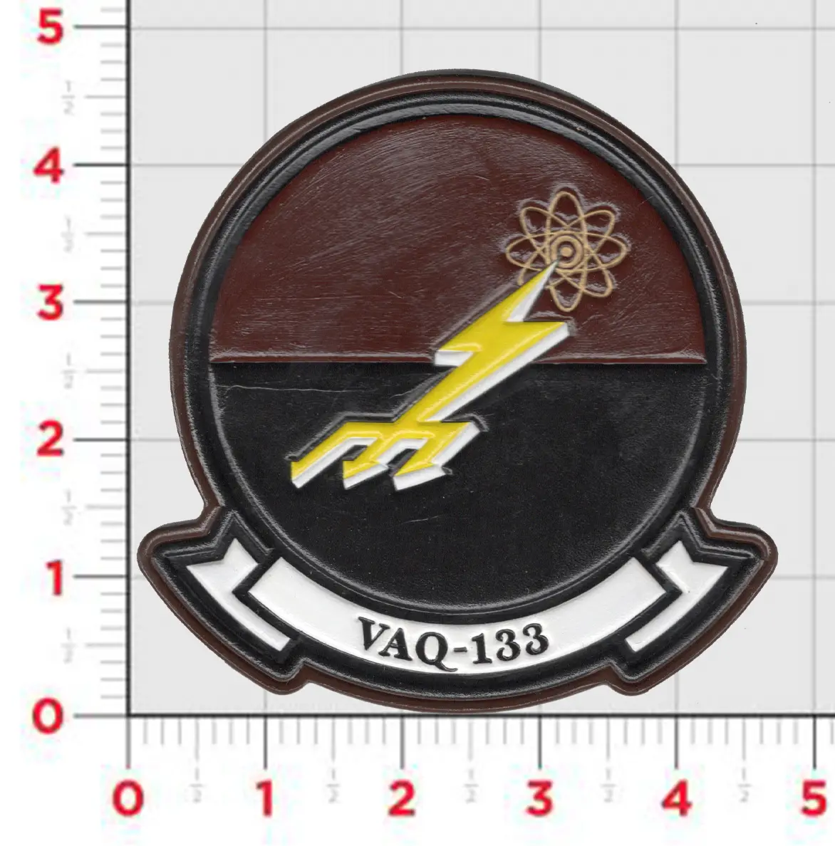 Officially Licensed Vaq-133 Wizards Leather Patch 1