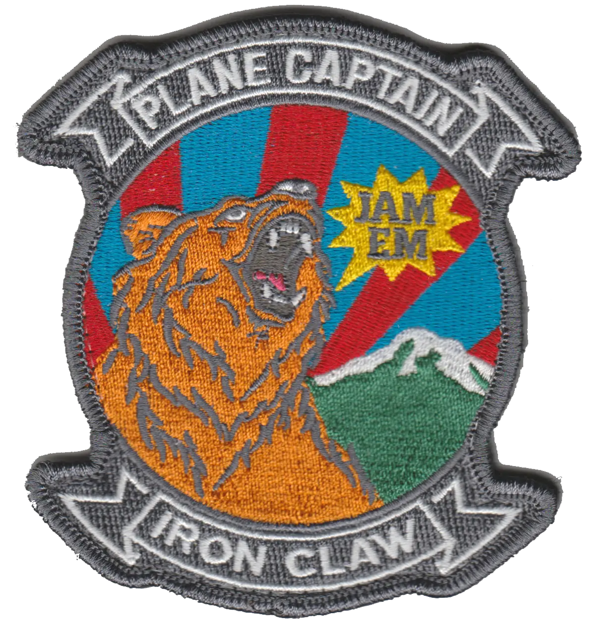 Official Vaq-136 Gauntlets Plane Captain Patch 1