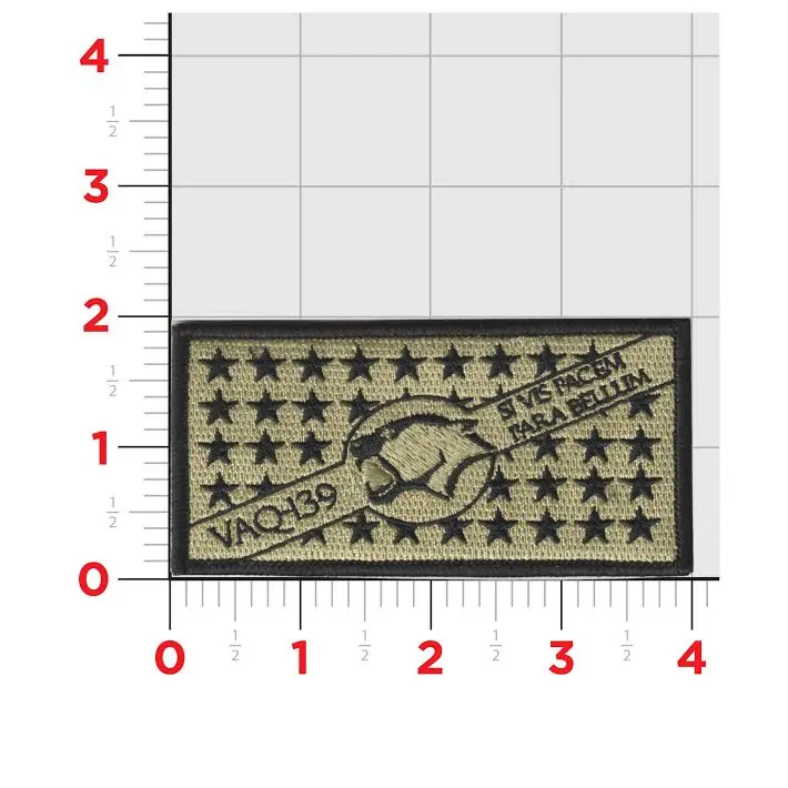 Official Vaq-139 Cougars Command Flag Patch 1