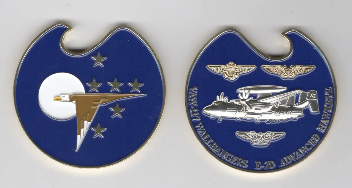 Officially Licensed Vaw-117 Wallbangers Coin 1