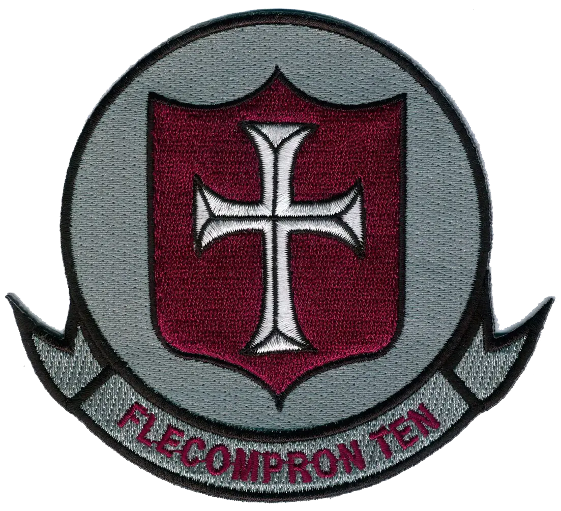 Officially Licensed Us Navy Flecompron Vc-10 Challengers Patch 1