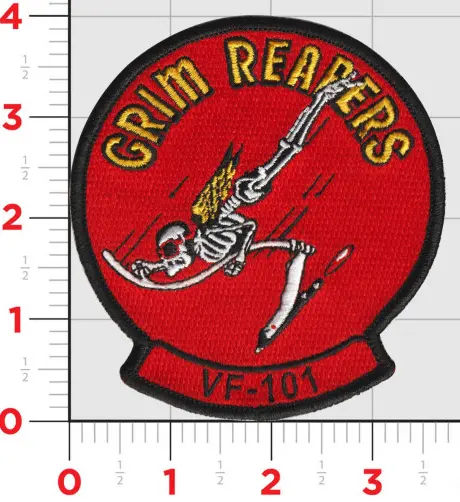 Officially Licensed Us Navy Vf-101 Squadron Patch 1