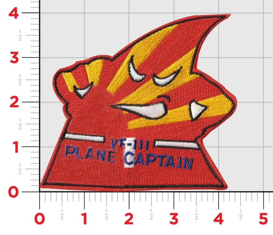 Us Navy Vf-111 Sundowners Plane Captain Patch 1