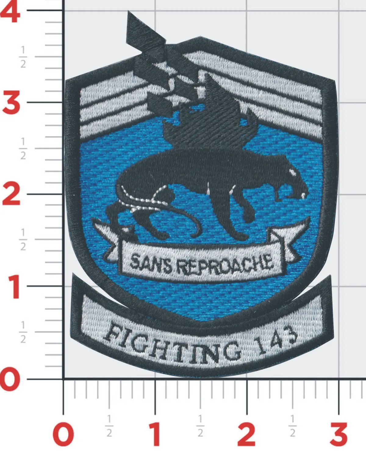 Officially Licensed Us Navy Vf-143 / Vfa-143 Pukin' Dogs Squadron Patch 1