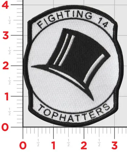 Officially Licensed Us Navy Vf-14 / Vfa-14 Tophatters Patch 1