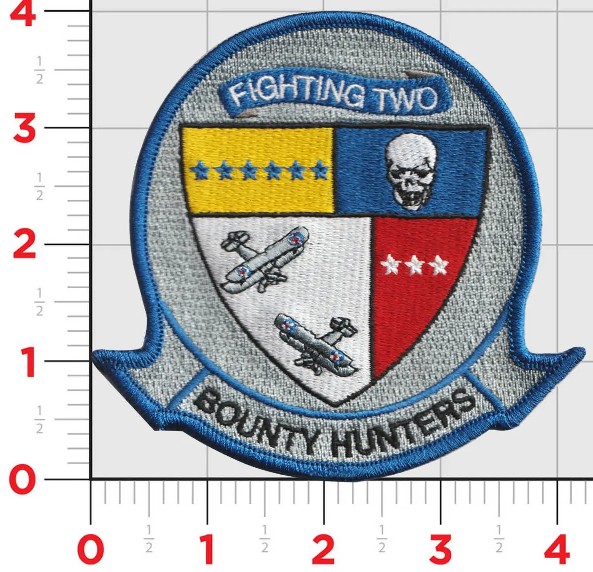 Officially Licensed Us Navy Vf-2 / Vfa-2 Bounty Hunters Patch 1