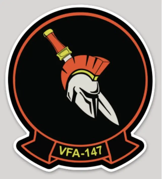 Officially Licensed Us Navy Vfa-147 Argonauts Sticker 1