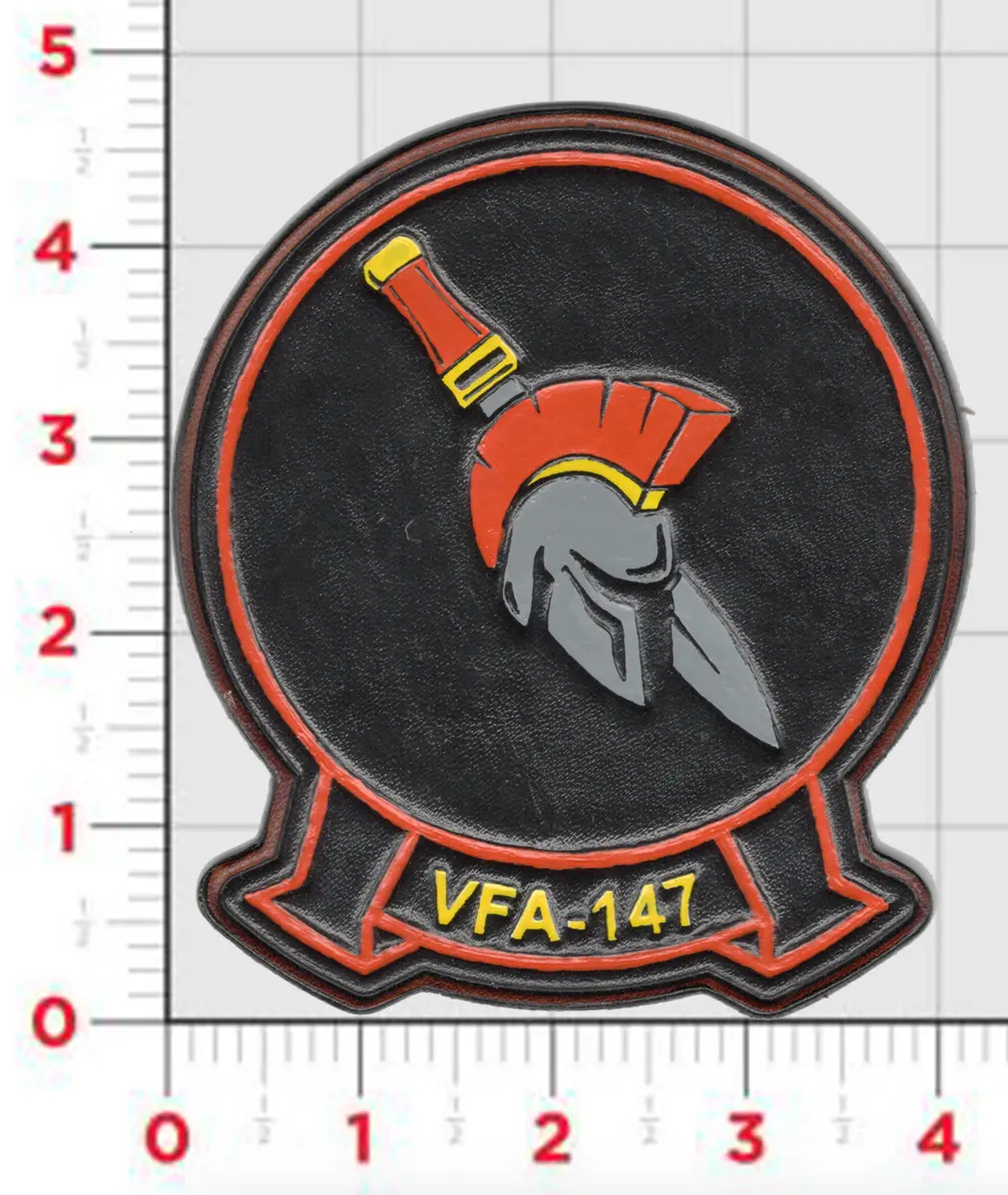 Officially Licensed Us Navy Vfa-147 Argonauts Leather Patch 2