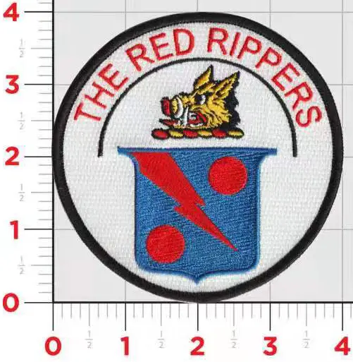 Officially Licensed Us Navy Vf-11  Vfa-11 Red Rippers Patch 1