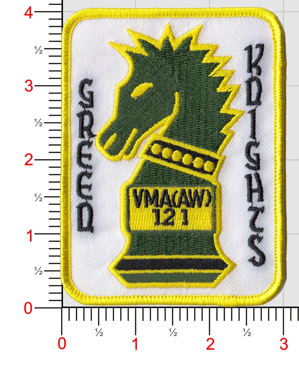 Officially Licensed Usmc Vma(Aw)-121 Green Knights Patch 1