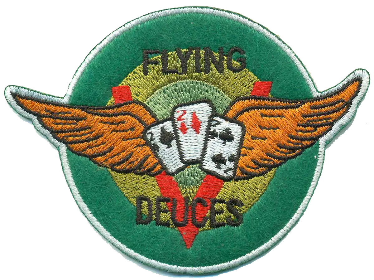 Officially Licensed Usmc Vmf-222 Flying Deuces Patch 1