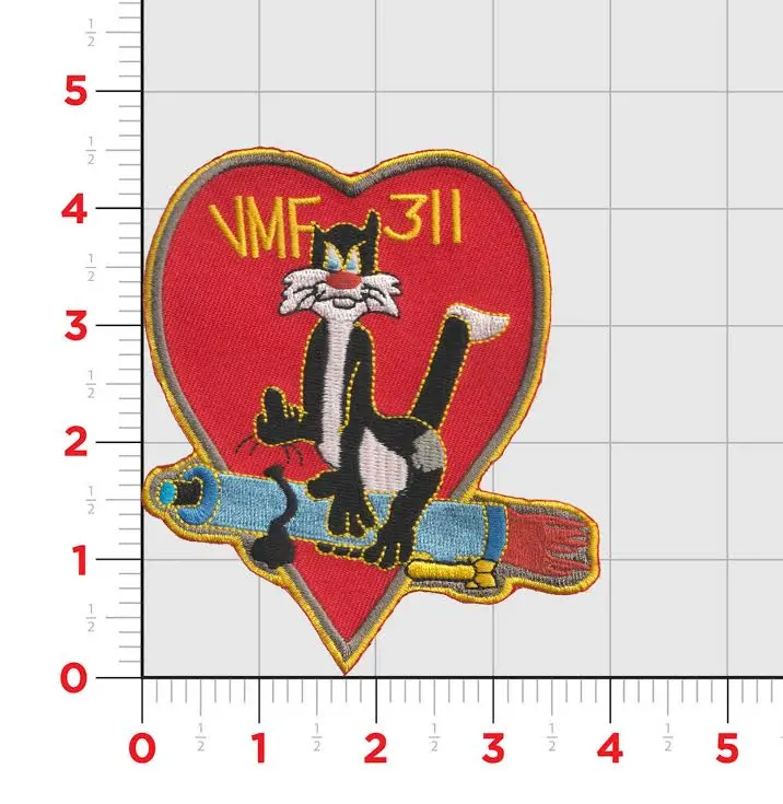 Official Vmf-311 Tomcats Bird Patch 1
