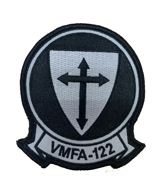 Officially Licensed Usmc Vmfa-122 Crusaders Patch 1