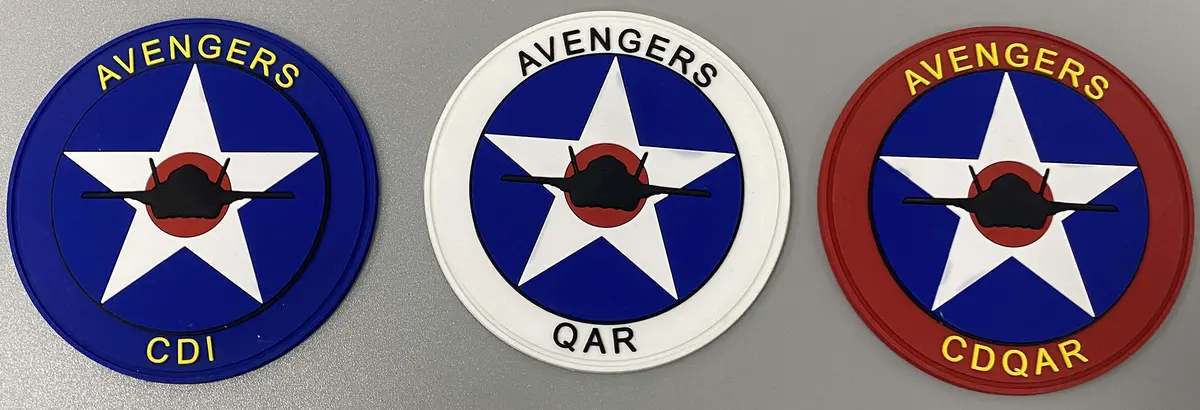 Vmfa-211 Wake Island Avengers Qual Shoulder Patches 1