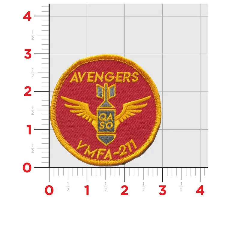 Vmfa-211 Wake Island Avengers Qaso Patch 1
